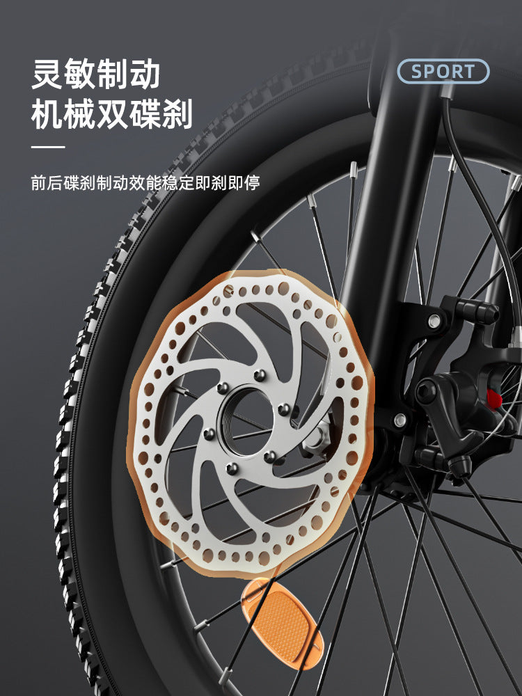Children's Bicycles 6-10-12-16 Years Old, Boys and Girls, Medium and Large Kidsren's Double Disc Brake Variable Speed Mountain Bike Pedal Bicycle