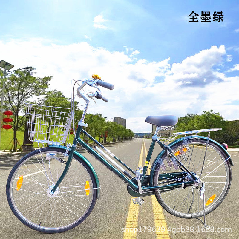 Lu Hanke Exports Japanese Bicycle 26-inch 24-commuter Car City Roving Retro Three-speed Five-speed Lightweight