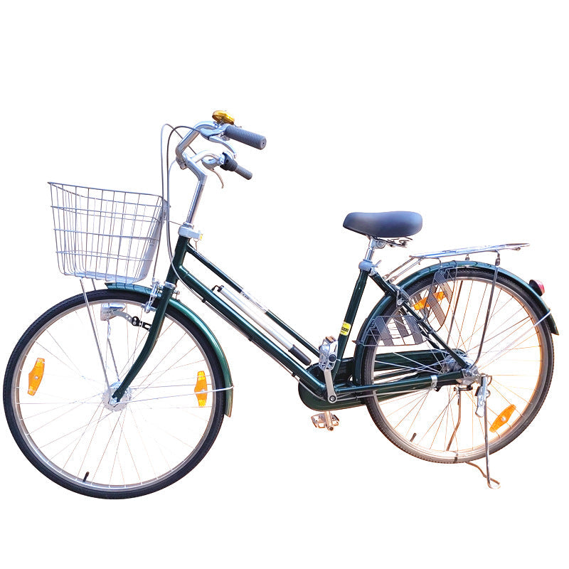 Lu Hanke Exports Japanese Bicycle 26-inch 24-commuter Car City Roving Retro Three-speed Five-speed Lightweight