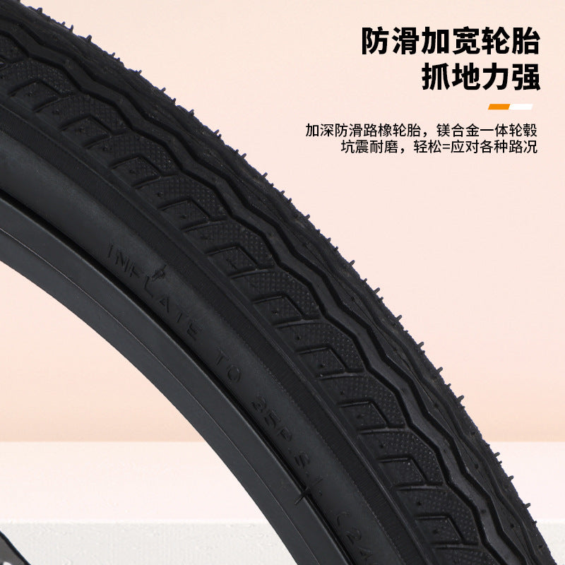 Factory Direct Sales Folding Variable-Speed Disc Brake Bicycle Portable Bike for Adults, Students, Men and Women, Commuting Bike, Mountain Bike