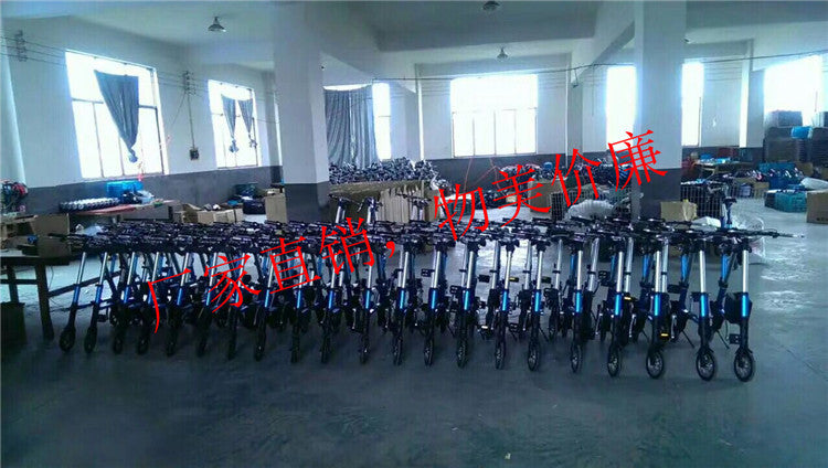 Factory cross-border mountain bike bicycle 8 inch folding bicycle wholesale gift promotion bicycle wholesale