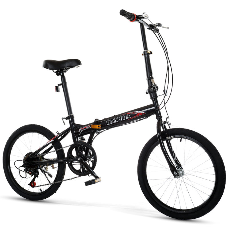 16-inch, 20-inch folding variable speed bicycle female male adult student ultra-light portable folding leisure bicycle