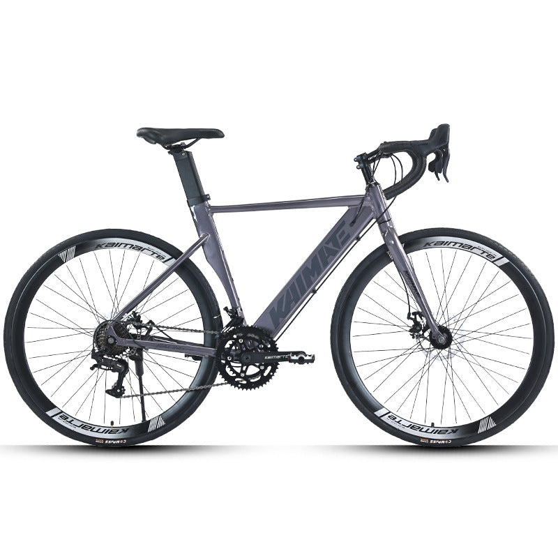 Kaimarte Aluminum Alloy Curved Handlebar Hidden Cable Road Bike Bicycle Cycling Disc Brake Model