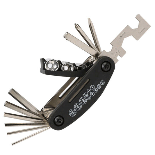 16 in one bicycle combination repair tool wrench socket mountain bike equipment accessories