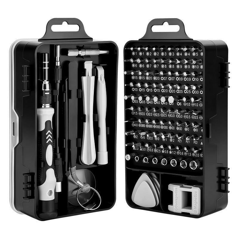 115-in-one cross-border watch computer mobile phone disassembly machine maintenance hardware tools screwdriver combination set manufacturers batch