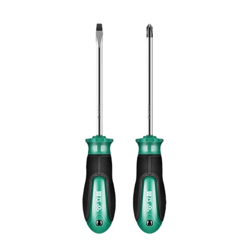 Screwdriver cross word strong magnetic screwdriver tool suit super hard plum blossom flat mouth screwdriver multi-functional small screwdriver