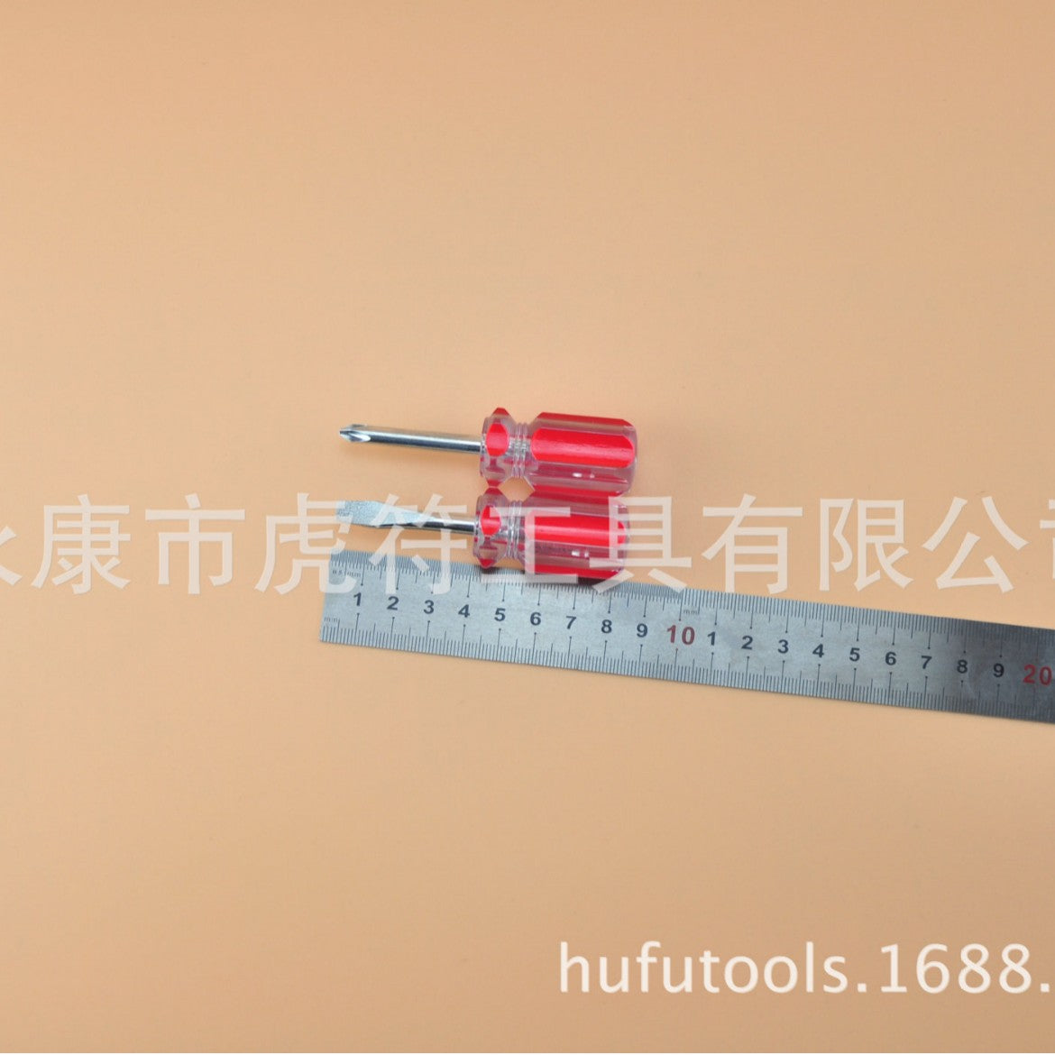 Mini small screwdriver turnip head Phillips screwdriver screwdriver Phillips crystal transparent screwdriver turnip head