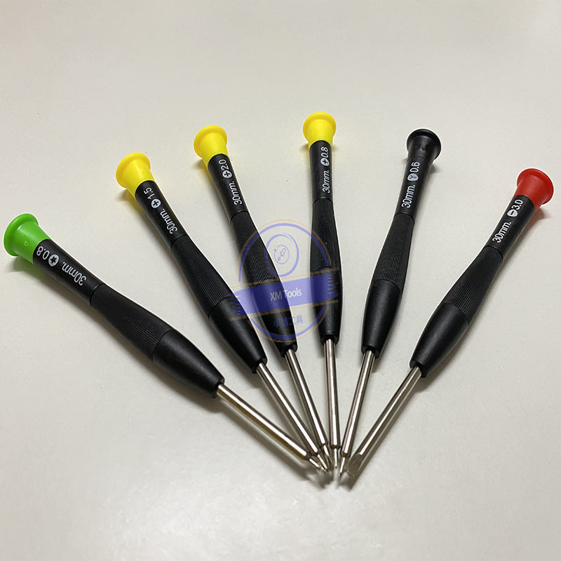 Four-Color Cap Screwdriver 8-in-1 Professional Watch Repair Screwdriver 0.8 Five-Star 0.6Y 1.5 One-Word 1.5 Cross