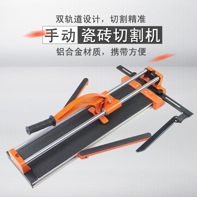 Manual tile cutting machine infrared 400/600/800/1000 floor tile hand push tile cutting machine push knife