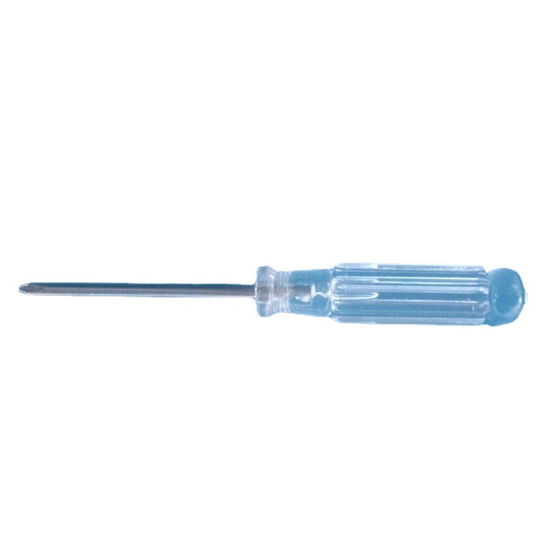 3.0 + Crystal Head small screwdriver + word transparent screwdriver screwdriver batch head +-word small screwdriver factory direct supply
