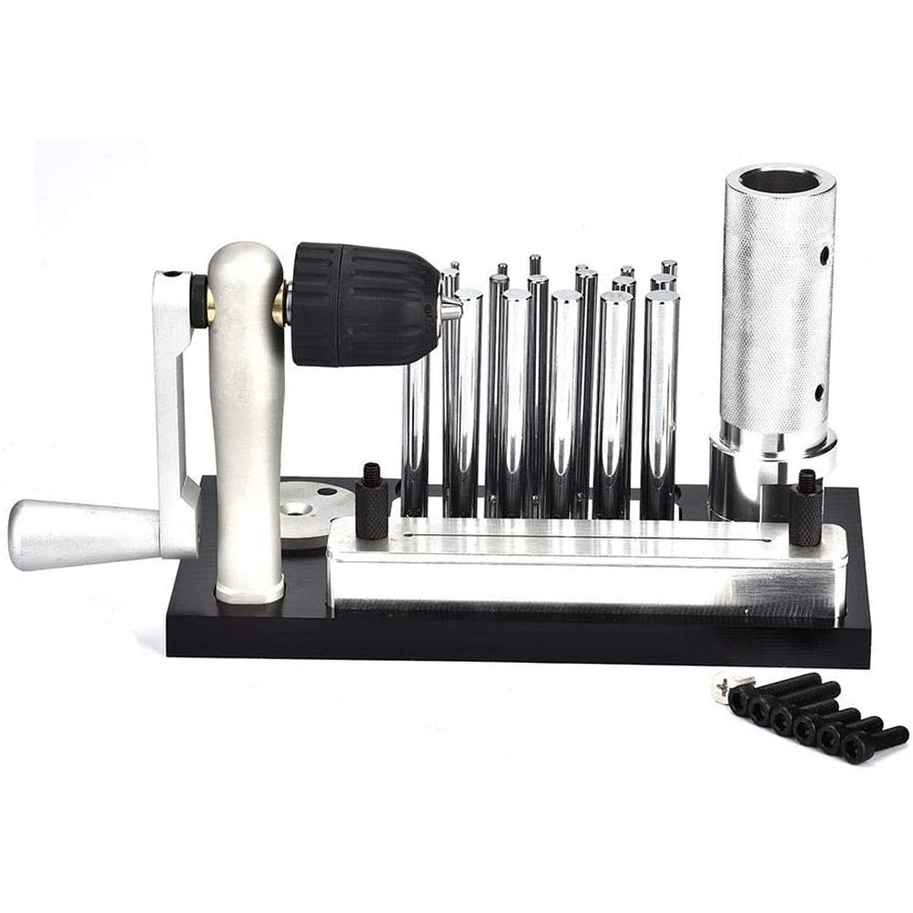 Stainless Steel Wire Drawing Machine Jewelry Necklace Small Hand Rolling Machine Press Plate Machine Jewelry Tools and Equipment