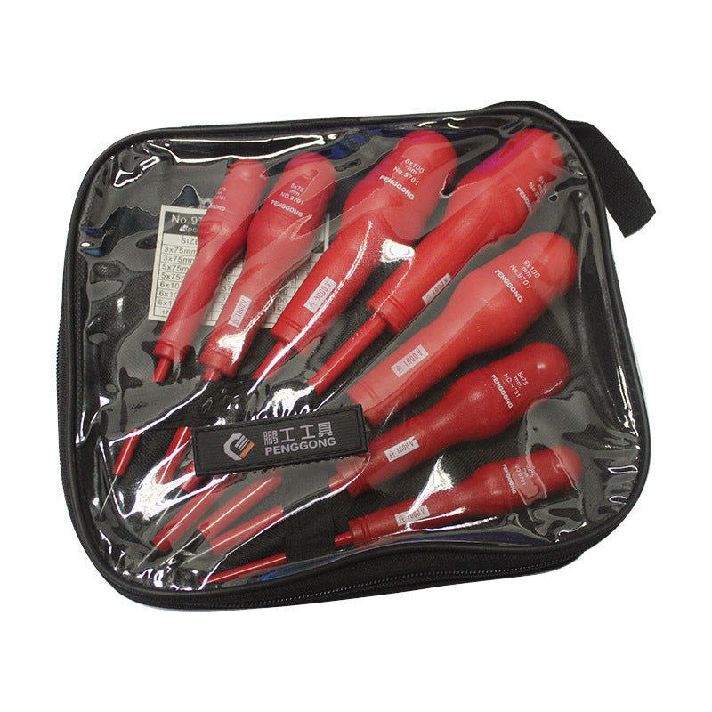Penggong screwdriver wholesale factory electrician insulated screwdriver screwdriver can withstand 1000V voltage Cross flat screwdriver