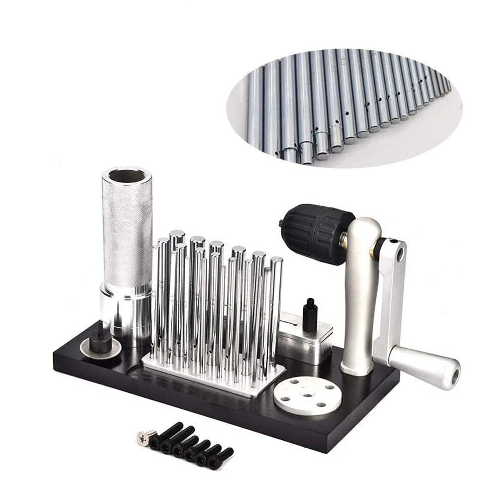 Stainless Steel Wire Drawing Machine Jewelry Necklace Small Hand Rolling Machine Press Plate Machine Jewelry Tools and Equipment