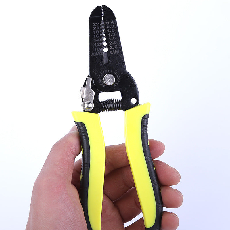Processing Customized Multifunctional Duckbill Wire Stripper Seven-In-One Design Suitable for Various Cables and Wires