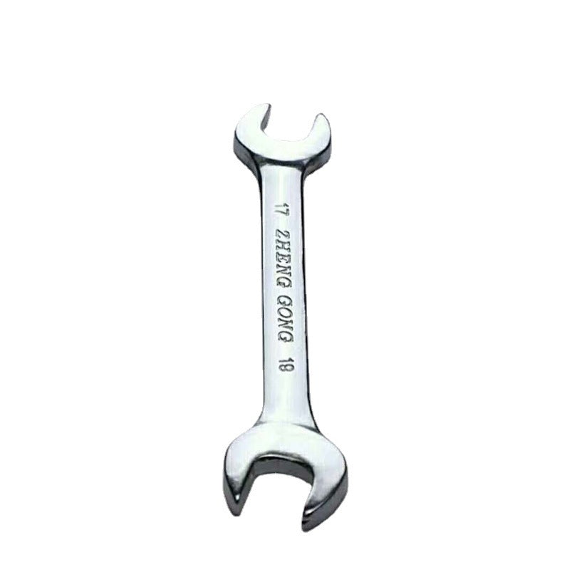 Factory wholesale mirror double-ended wrench open-ended wrench dual-purpose wrench fork wrench Linyi Yuanhong hardware tools