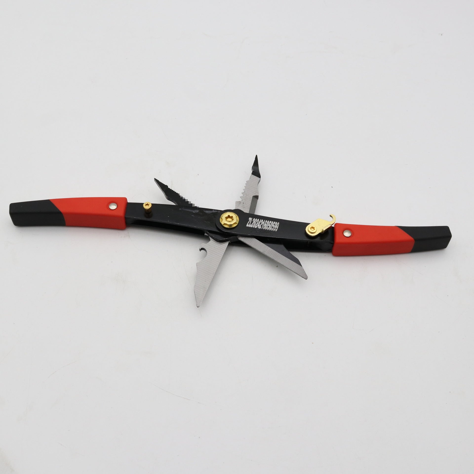New Electrical Wire Stripping Pliers Multifunctional 21-in-1 Foldable Wire Cutting Pliers Electrician Stripping Pliers