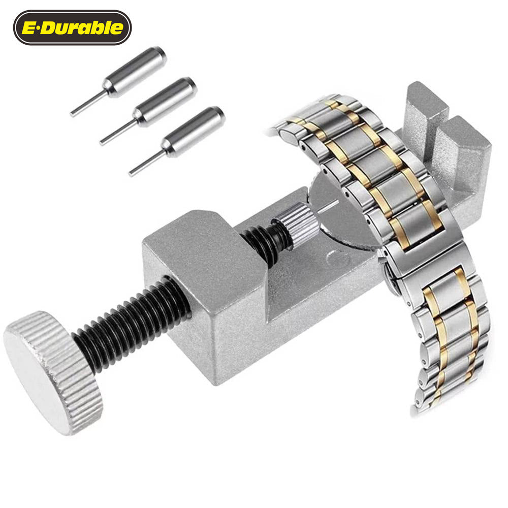 Factory double-headed stainless steel Watch tool and machine repair watch strap chain connecting rod watch repair tool kit