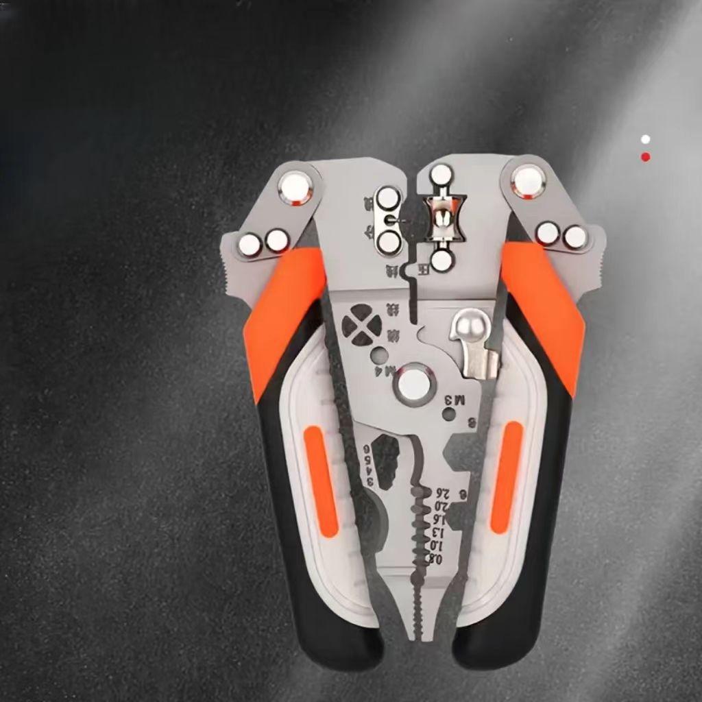 Multi-functional wire stripper for electricians, automatic wire stripper for wire splitting and wire stripping