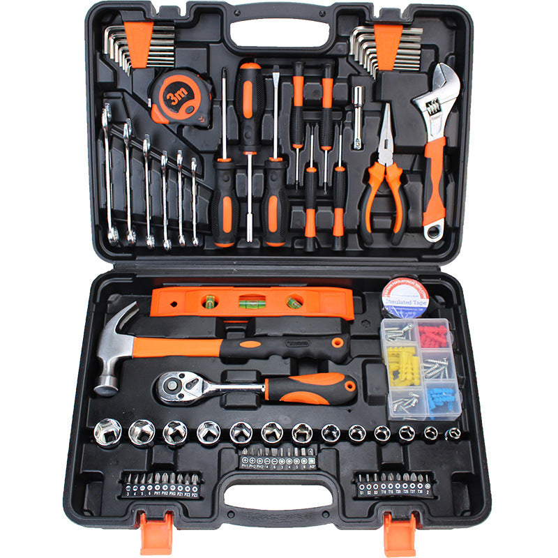 Hardware toolbox set of tools suit hand tools household maintenance gifts wholesale multi-style