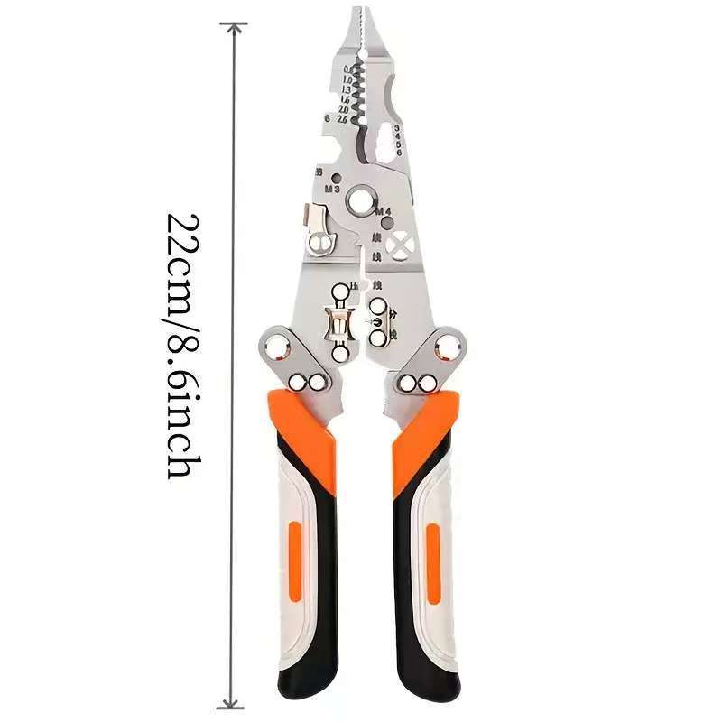 Multi-functional wire stripper for electricians, automatic wire stripper for wire splitting and wire stripping