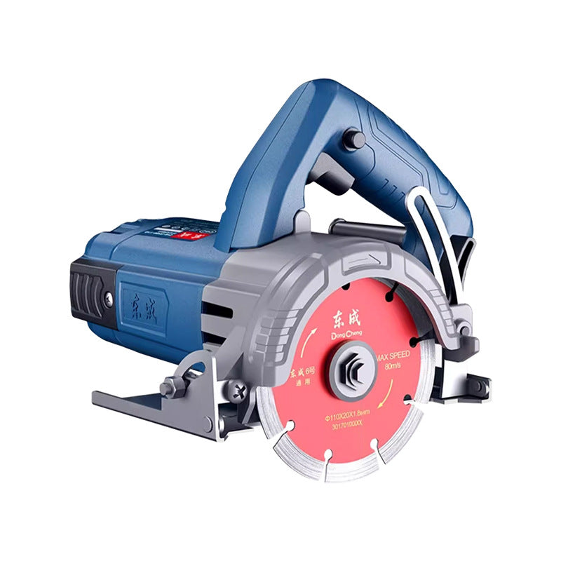 Dongcheng Marble Machine 220V Tile Small Portable Saw Stone Slotting Marble Machine Pipe Cutting Wall Cutting Machine Tool