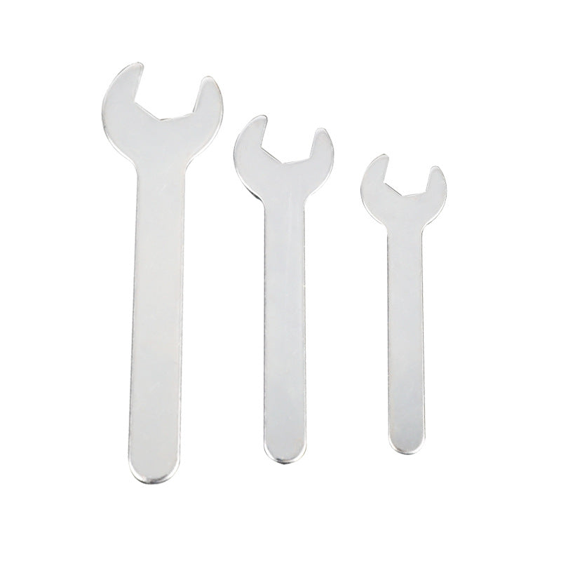Manufacturers supply single-head Open-end wrench stamping small wrench cheap iron sheet wrench disposable single-head wrench