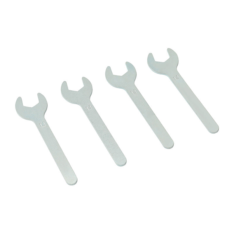 Manufacturers supply single-head Open-end wrench stamping small wrench cheap iron sheet wrench disposable single-head wrench