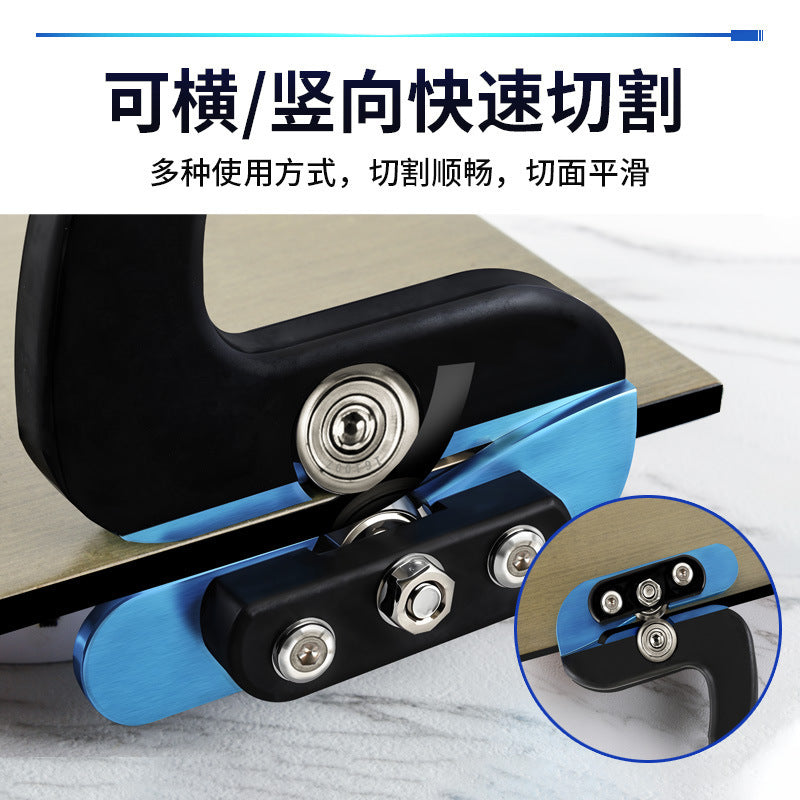 New Woodworking Trimmer Veneer Cutter Manual Edge Banding Machine Woodworking Portable Edge Trimming Push Knife