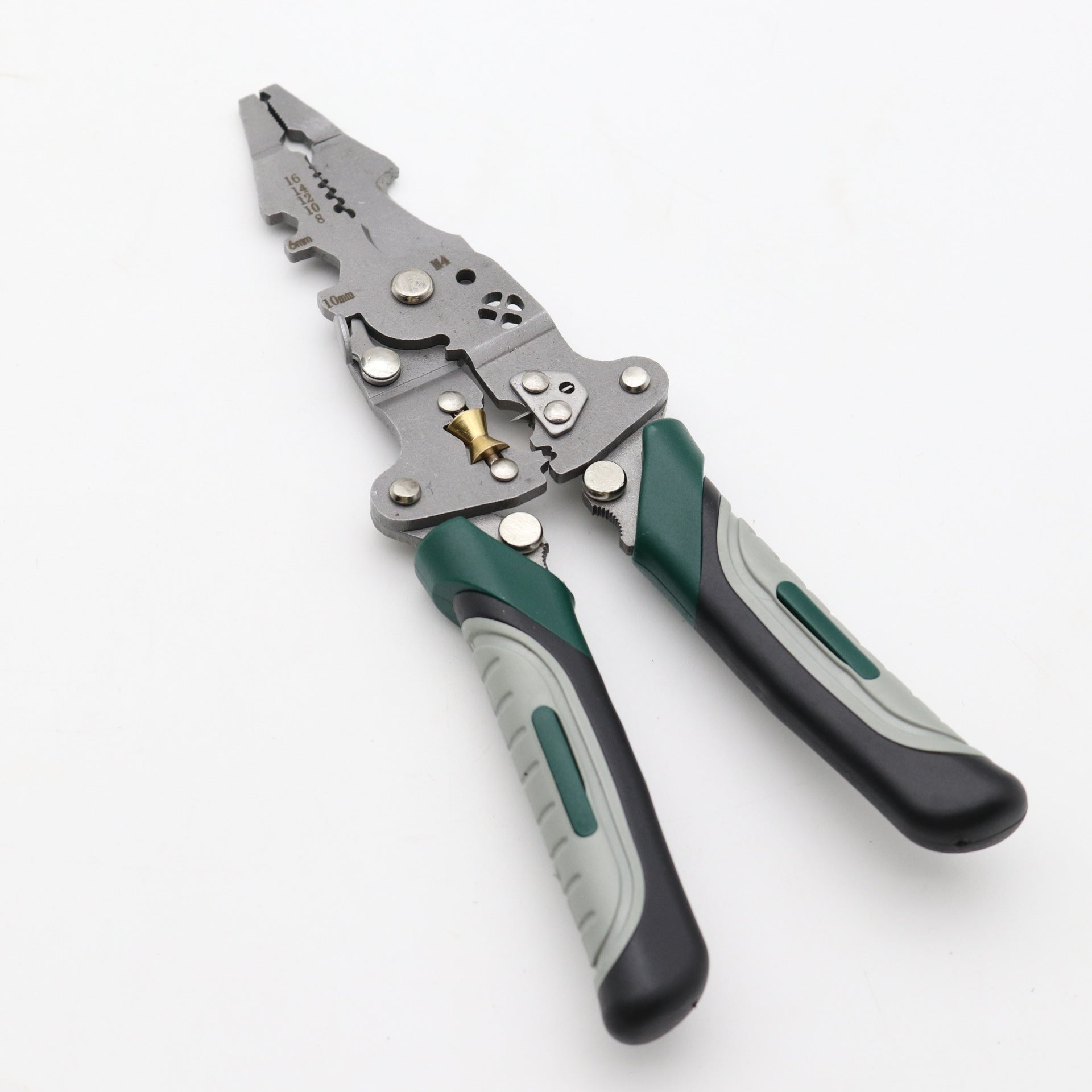 Manufacturer's Multifunctional Wire Stripping Pliers, Electrician's Wire Cutting, Wiring, Wire Pressing and Stripping Pliers, Handheld Foldableable Wire Stripping Pliers