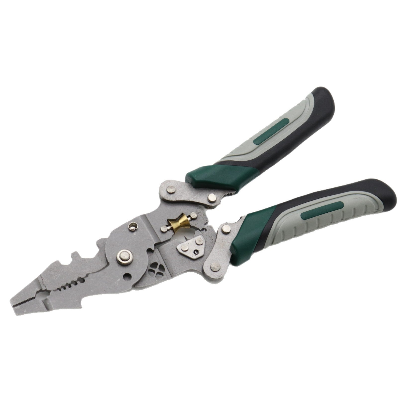 Manufacturer's Multifunctional Wire Stripping Pliers, Electrician's Wire Cutting, Wiring, Wire Pressing and Stripping Pliers, Handheld Foldableable Wire Stripping Pliers