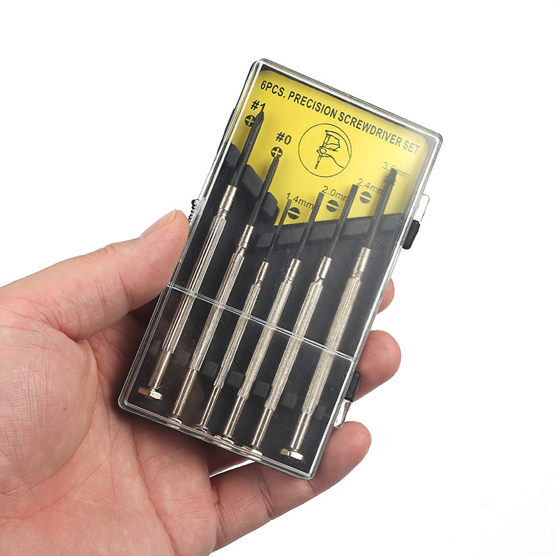 Factory Direct Sales Watch Screwdriver Set Glasses Repair Watch Mini Screwdriver Watch Repair Gadget Mini