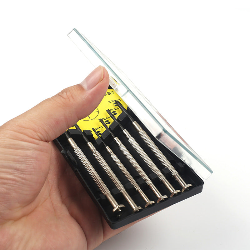 Factory Direct Sales Watch Screwdriver Set Glasses Repair Watch Mini Screwdriver Watch Repair Gadget Mini