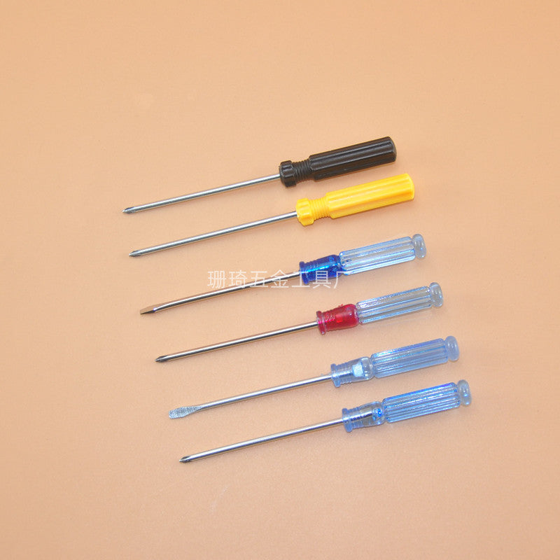 Screwdriver Cross Mini Transparent Screwdriver Crystal Magnetic Small Screwdriver