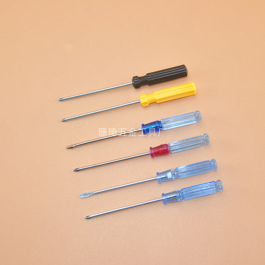 Screwdriver Cross Mini Transparent Screwdriver Crystal Magnetic Small Screwdriver