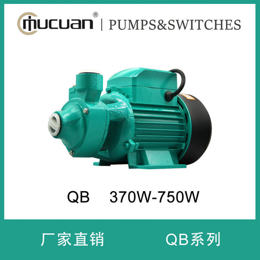 Household miniature tap water booster pump centrifugal vortex pump solar water tower booster pump QB60 70 80