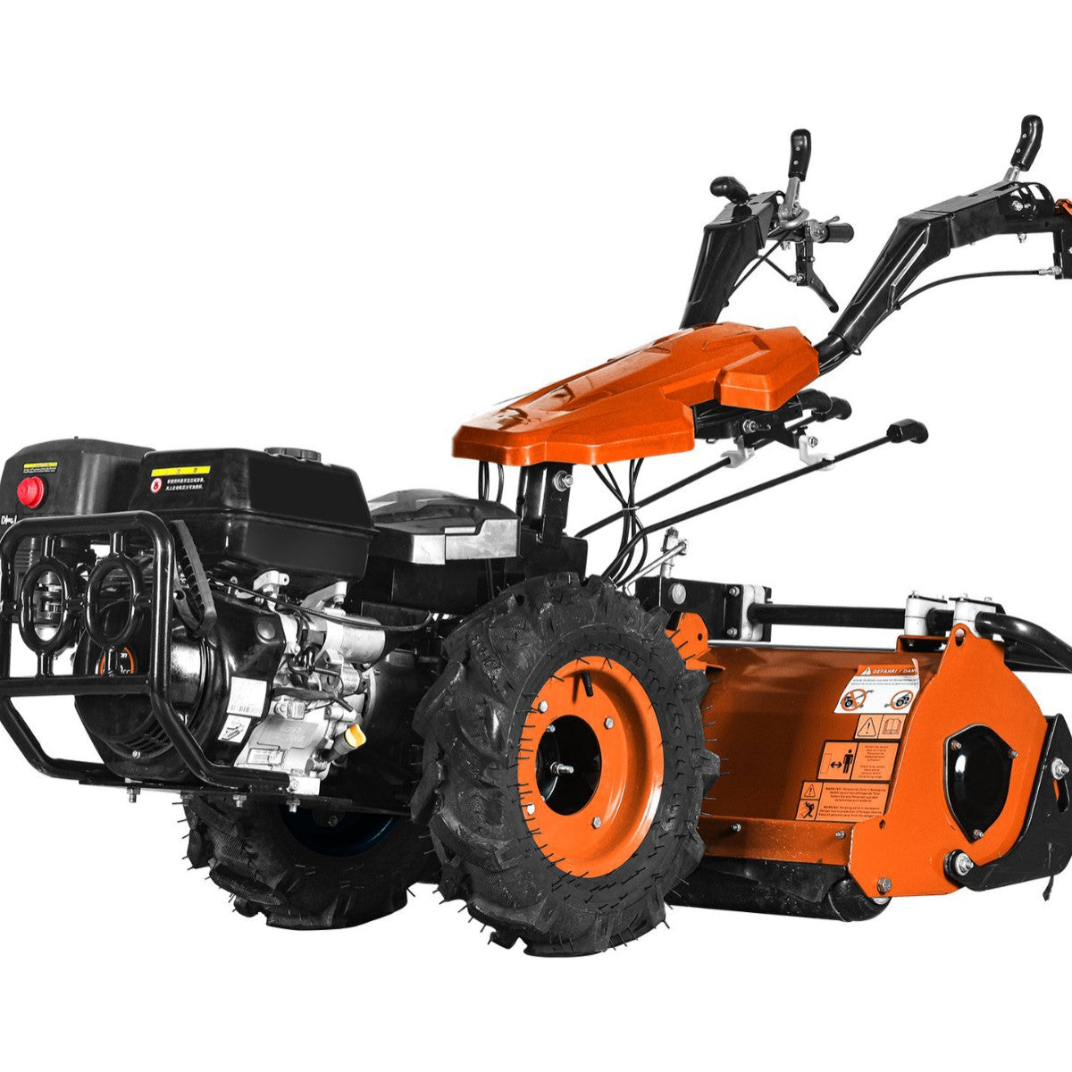Gasoline Multifunctional Micro-Tiller, Cultivator, Small Agricultural Rotary Tiller, Household Hand-Held Trenching and Soil-Turning Machine
