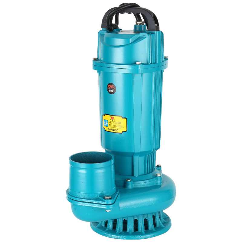 QDX household small 220V submersible pump agricultural irrigation high lift large flow clean water pump large diameter water pump