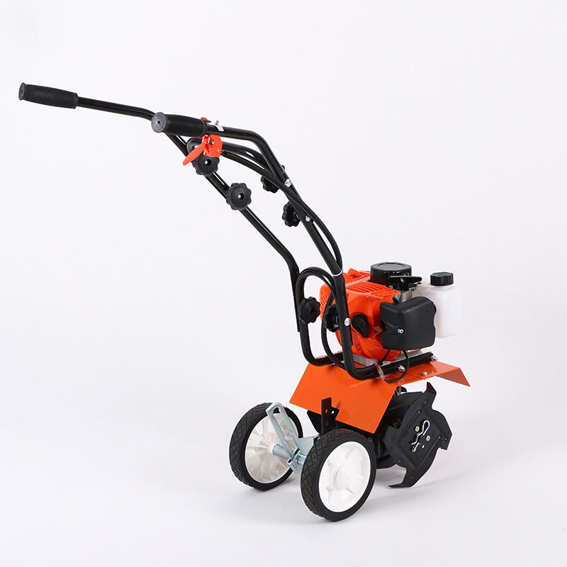 Small Micro Tiller Agricultural Cultivator Multifunctional Micro Tiller Mini Household Rotary Tiller Agricultural Machinery