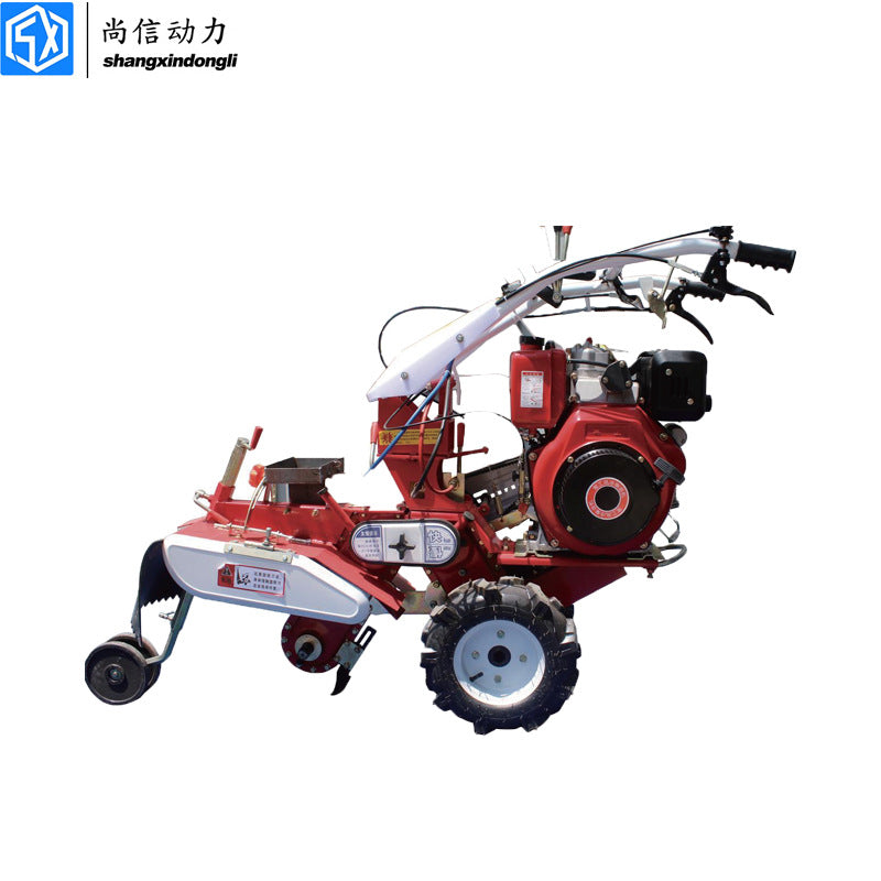 Micro-Tiller, Agricultural Small-Scale Agricultural Plowing and Ridging, Plowing Artifact, Household Plowing Machine, Plowing and Trenching Machine