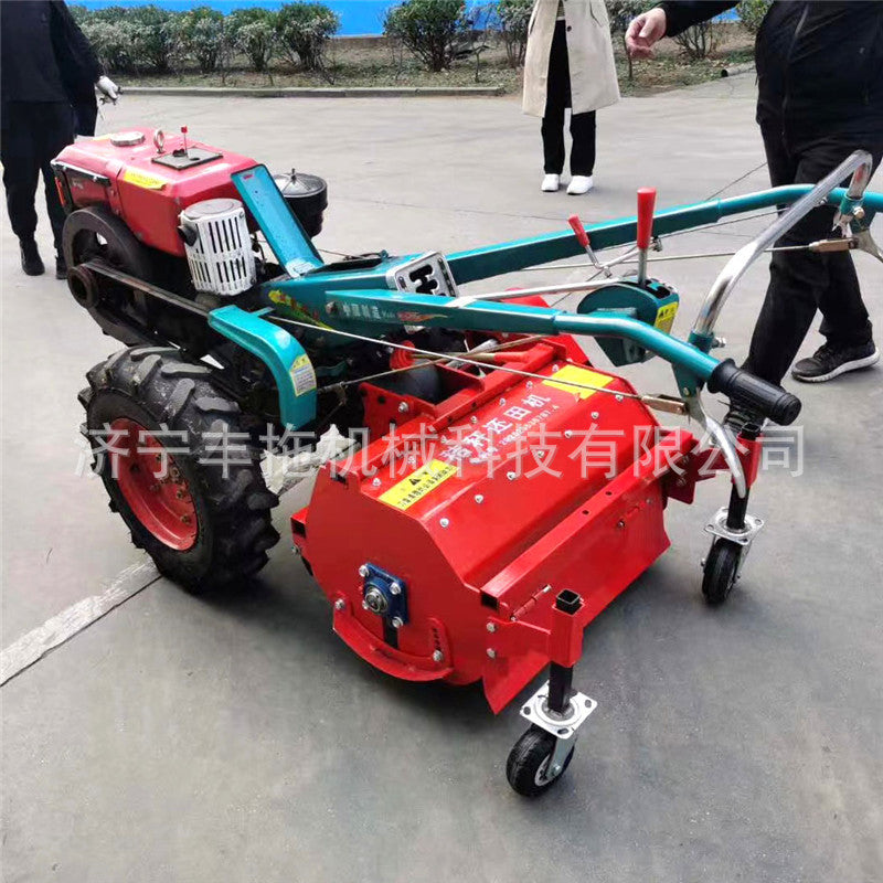 Changzhou 121 Chassis 15 Horsepower Hand-Held Tillage and Fertilization Tractor Two-Wheel Weeding and Sowing Hand-Held Tractor