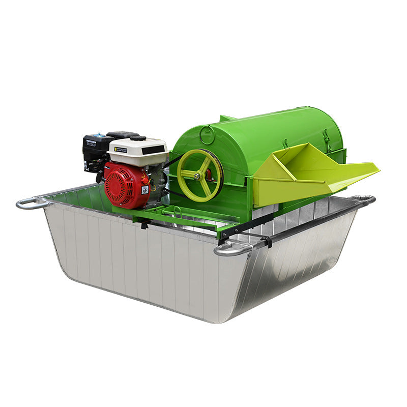 Multifunctional Rice Thresher Full Feed Rice Harvester Agricultural Wheat Beater Household Wheat Rape Thresher