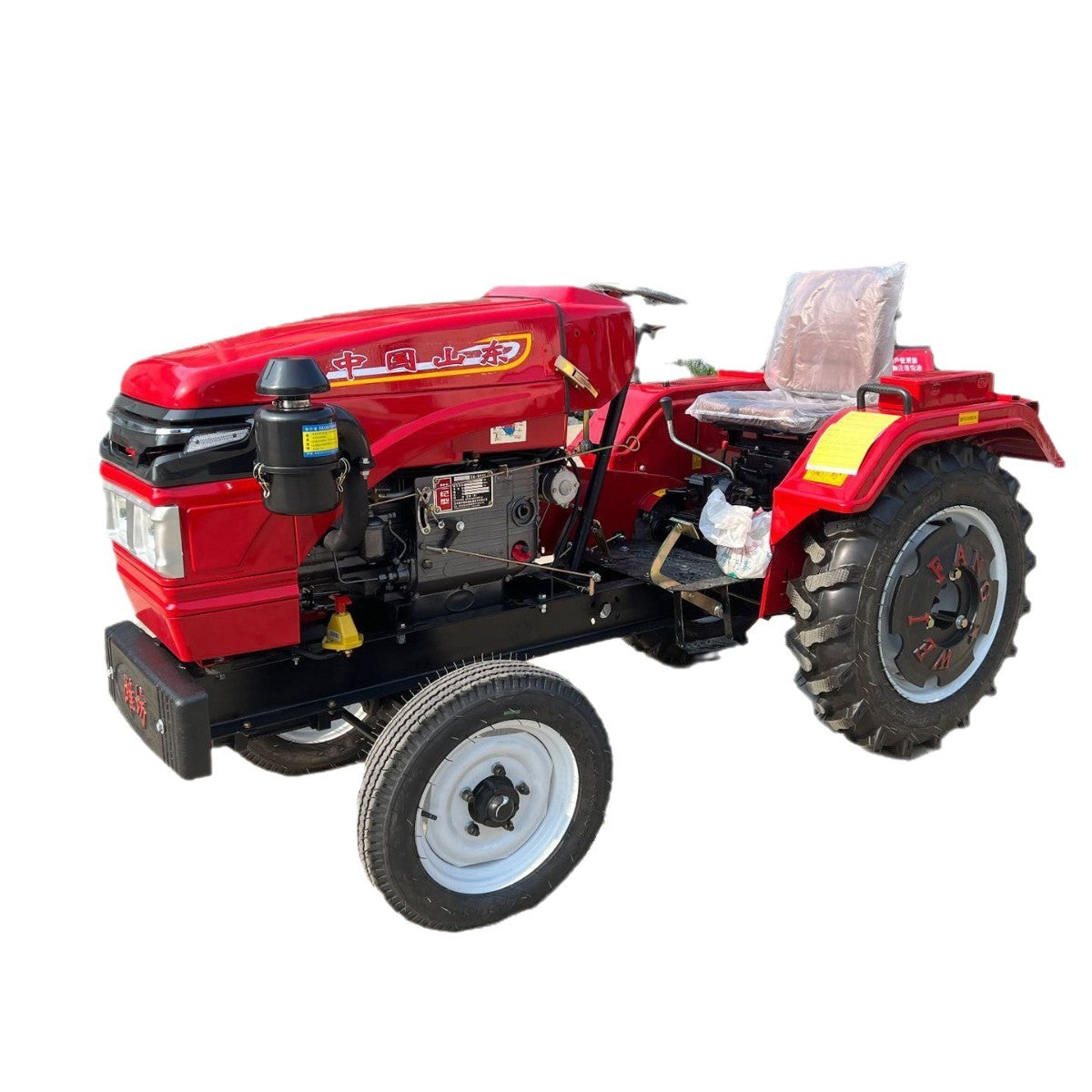 Export 80 Horsepower Four-Wheel Drive Tractor Farmland Small Single-Cylinder Four-Wheel Tractor 50 Horsepower Four-Wheel Tractor