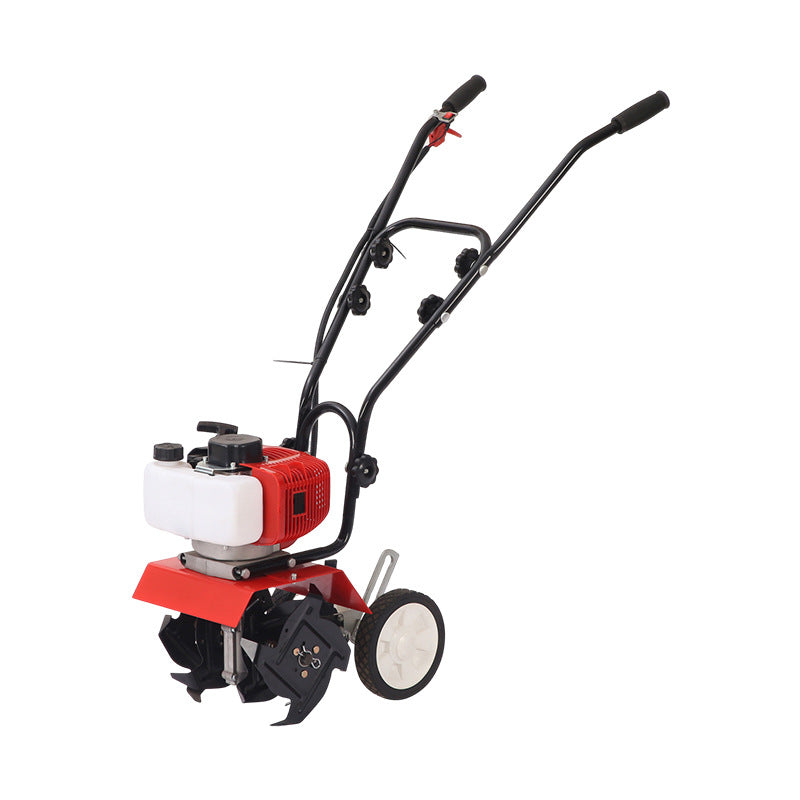 Small Gasoline Micro-Tiller Agricultural Machinery Multi-Functional Agricultural Land Cultivator Mini Household Rotary Tiller Wholesale