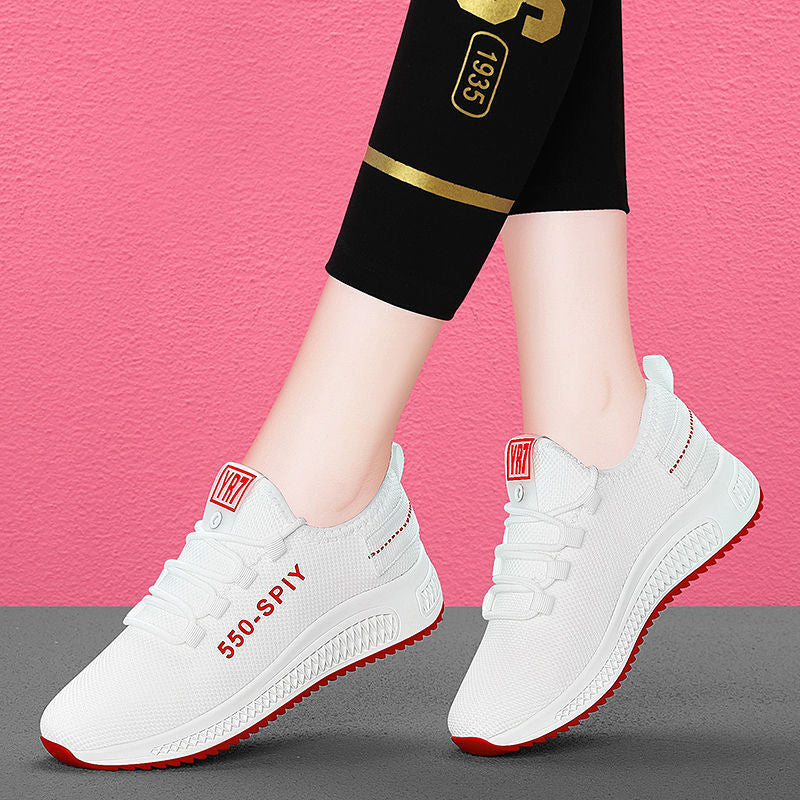 A generation of spring and autumn canvas shoes old Beijing cloth shoes women's soft bottom sneakers breathable casual shoes plus velvet cotton shoes