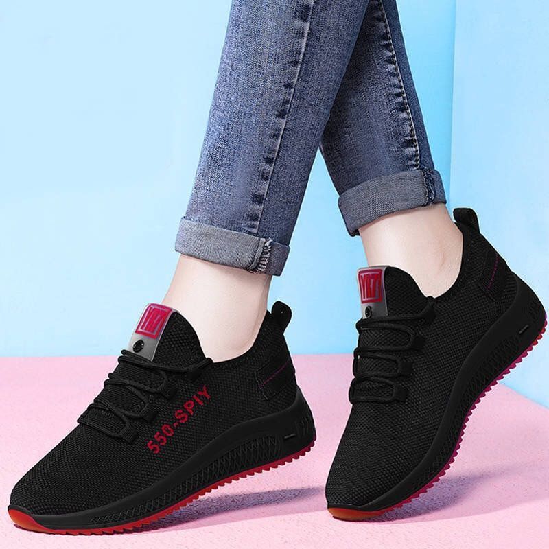 A generation of spring and autumn canvas shoes old Beijing cloth shoes women's soft bottom sneakers breathable casual shoes plus velvet cotton shoes