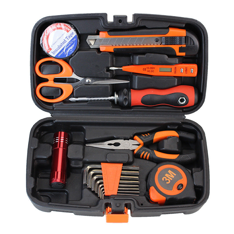 Hardware toolbox set of tools suit hand tools household maintenance gifts wholesale multi-style