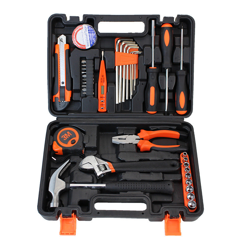 Hardware toolbox set of tools suit hand tools household maintenance gifts wholesale multi-style