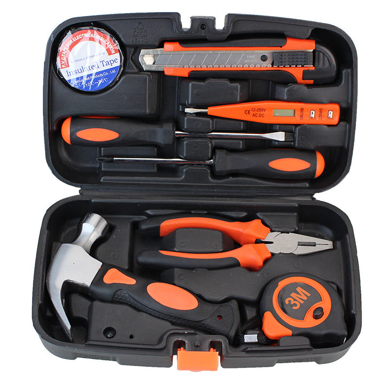 Hardware toolbox set of tools suit hand tools household maintenance gifts wholesale multi-style