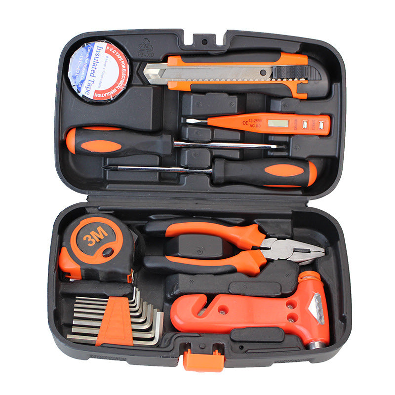 Hardware toolbox set of tools suit hand tools household maintenance gifts wholesale multi-style