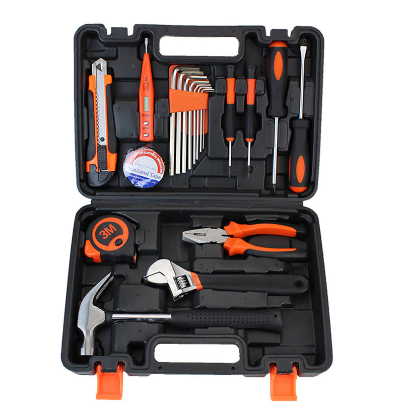 Hardware toolbox set of tools suit hand tools household maintenance gifts wholesale multi-style
